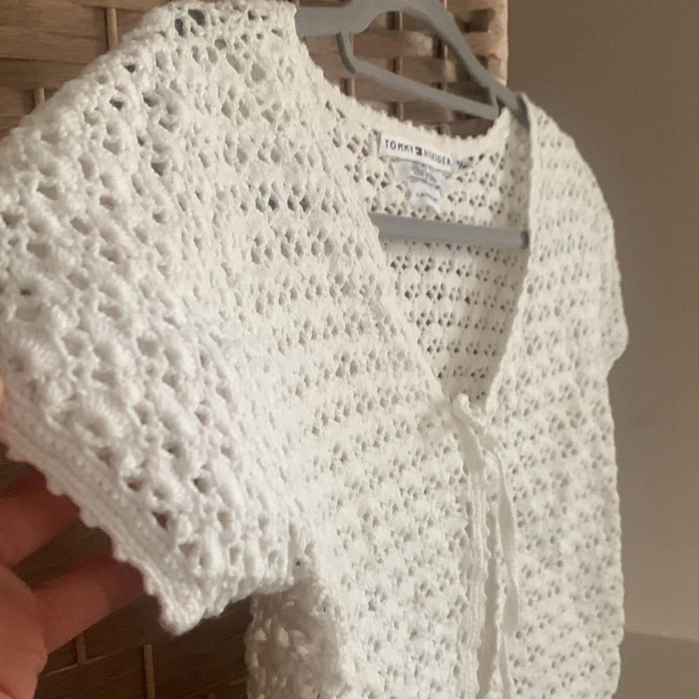 Tommy Hilfiger Hand Knit Bolero